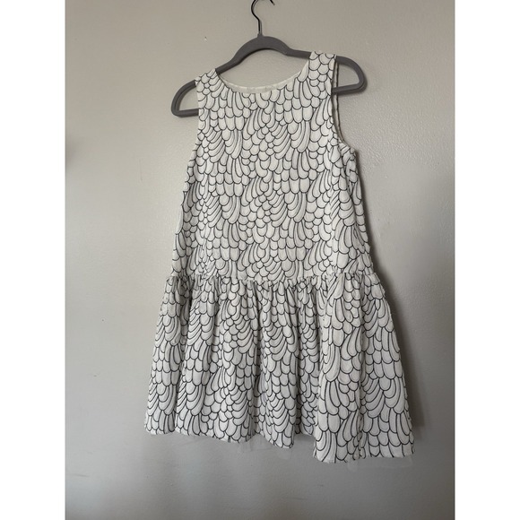 Maje Reflect Embroidered Drop Waist Skirt Mini Dress Sz: 1 EUC‎